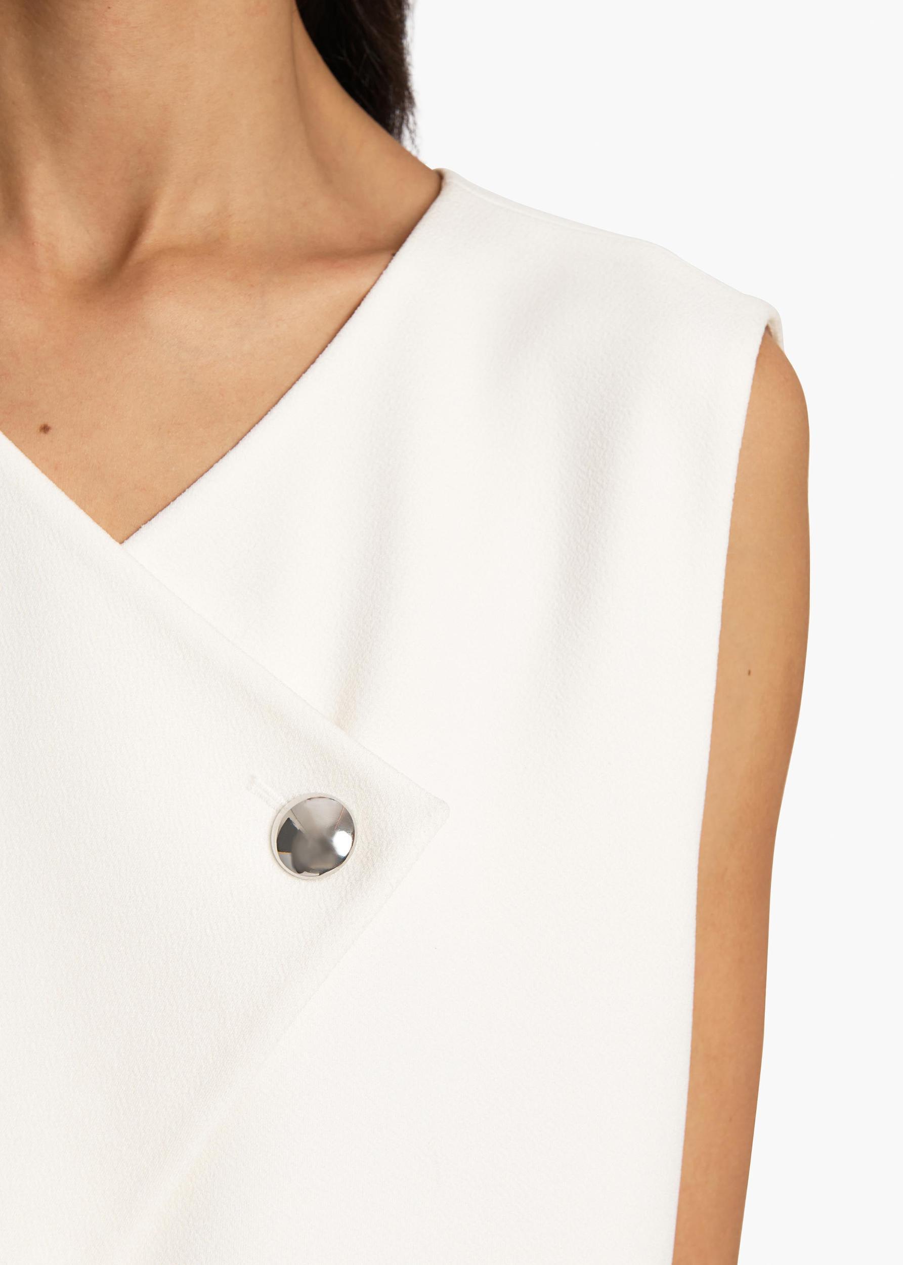 Crispin Dress in Chalk Product Image