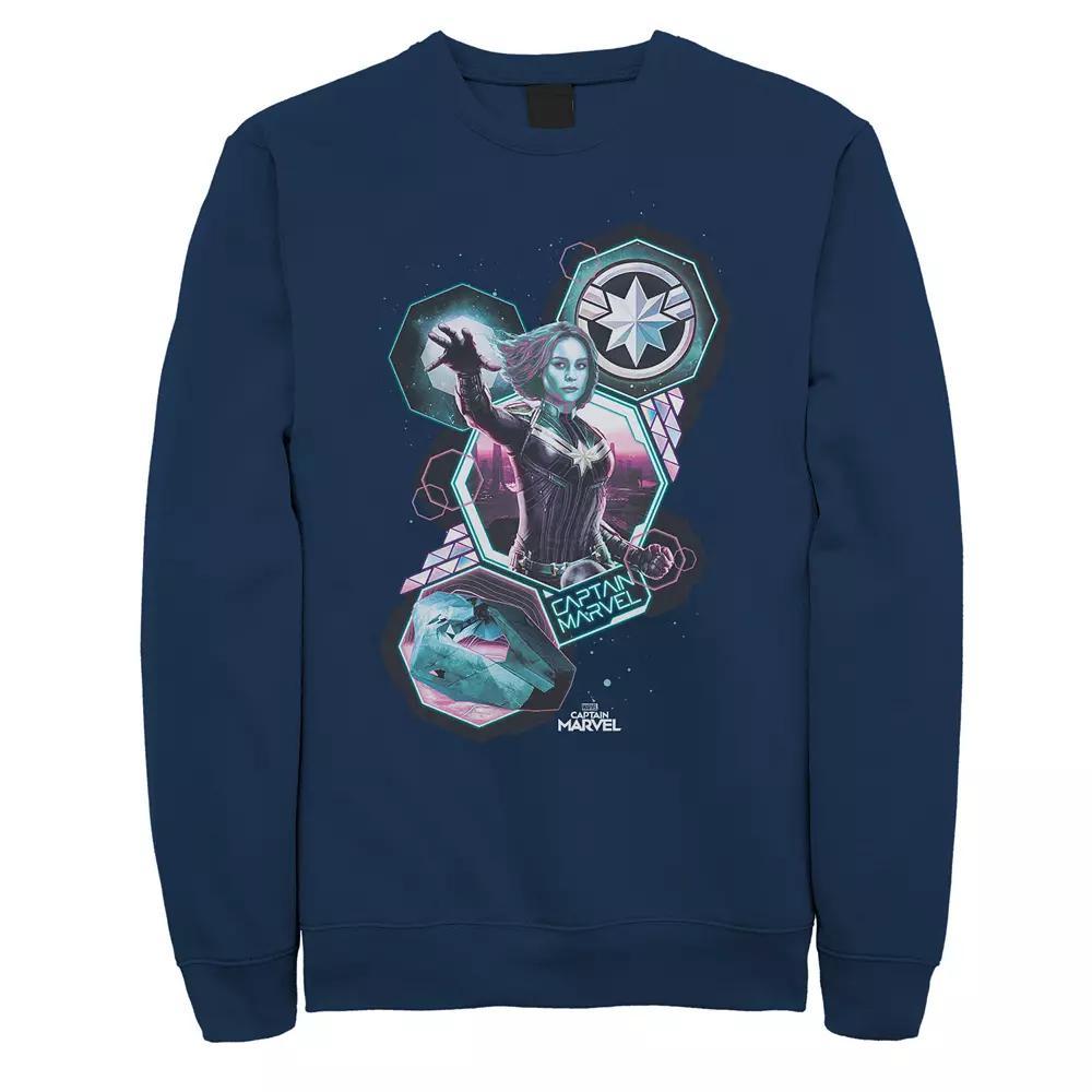 Mens Star Wars Cartoon Sketched Style Poster Sweatshirt Grey Heather Product Image