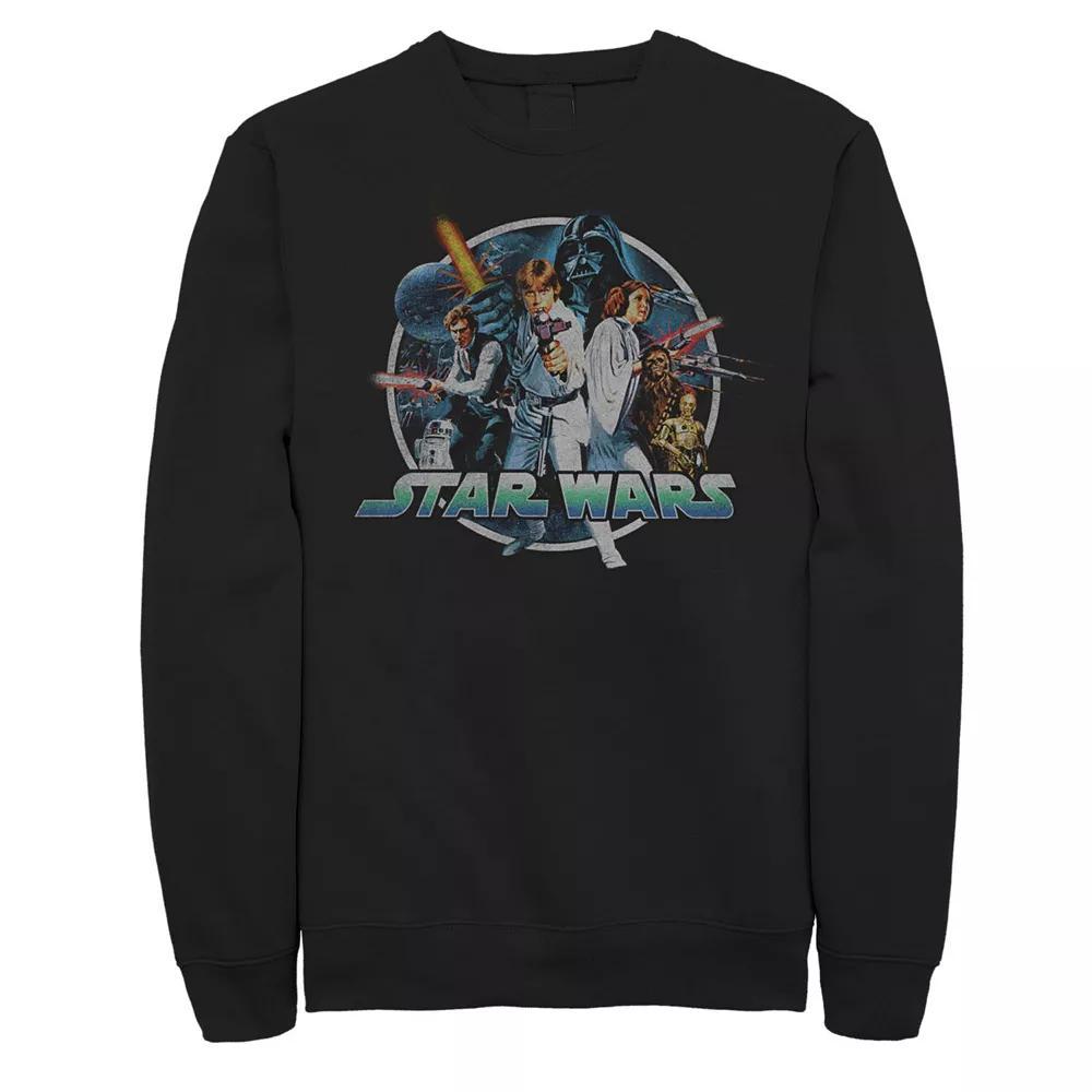 Men's Bow And Arrow Blue Ink Sketch Sweatshirt, Size: Small, Black Product Image
