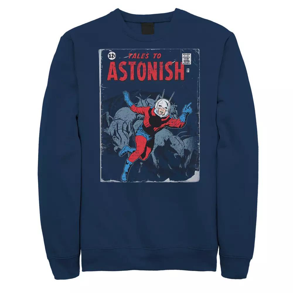 Big & Tall Marvel Ant-Man Vintage Comic Cover Fleece Sweatshirt, Men's, Size: 3XL, Blue Product Image