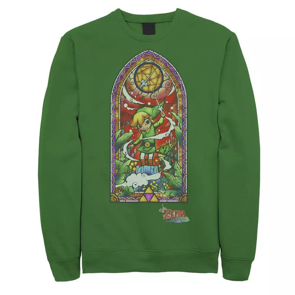 Mens Marvel Captain Marvel Flight Powers Sweatshirt Blue Product Image