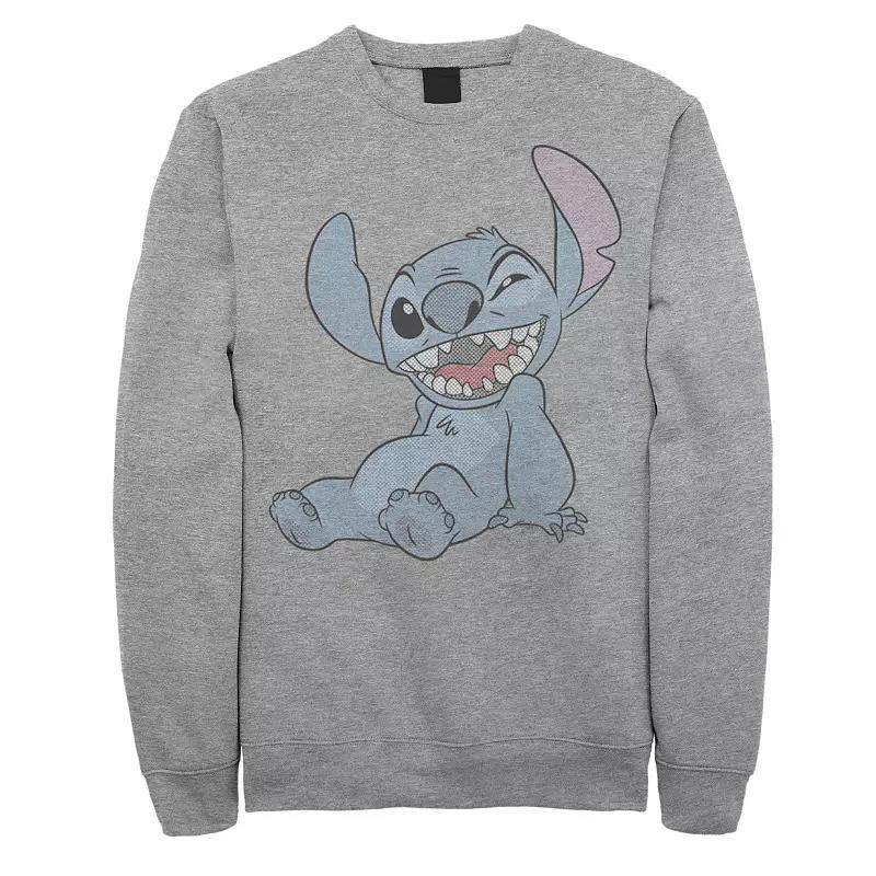 Mens Disney Pixar Cars Iconic DINOCO Gas Station Logo Pullover Fleece Athletic Grey Product Image