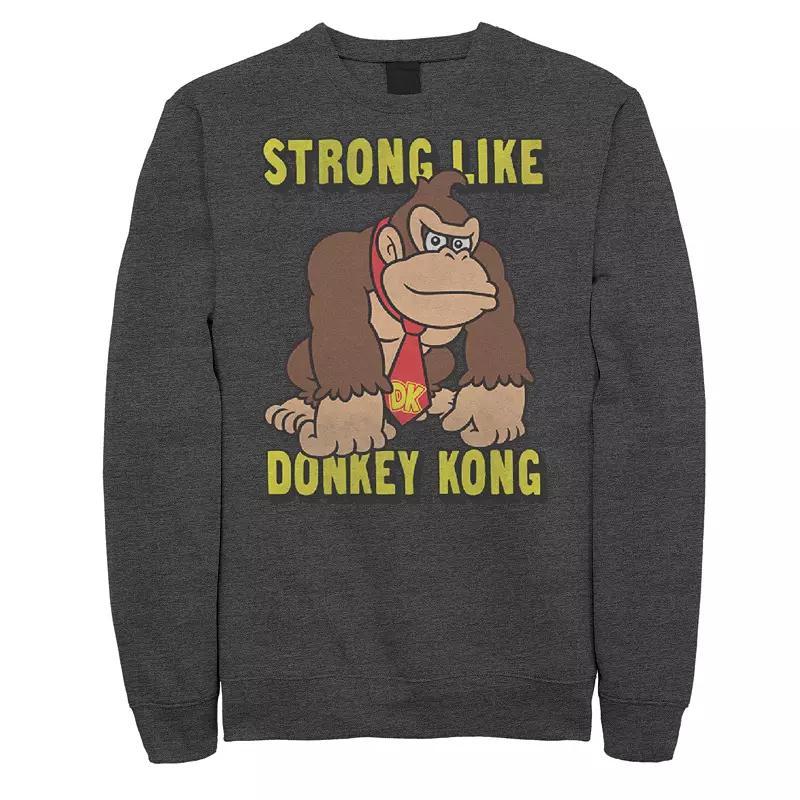 Men's Cartoon Network Adventure Time Finn & Jake Kapows Fleece, Size: Small, Grey Heather Product Image