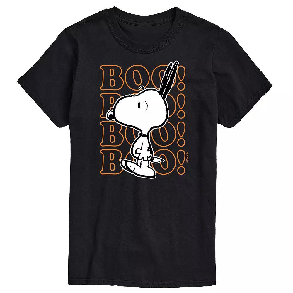 Big & Tall Peanuts Boo! Tee, Mens Product Image