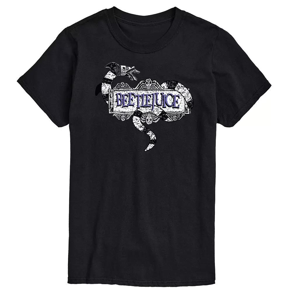 Mens Beetlejuice Classic Graphic Tee Product Image