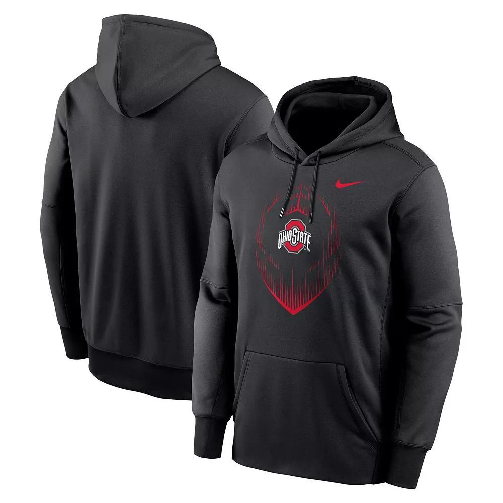 Men's Nike Navy Houston Texans Performance Pullover Hoodie, Size: Large, Blue Product Image