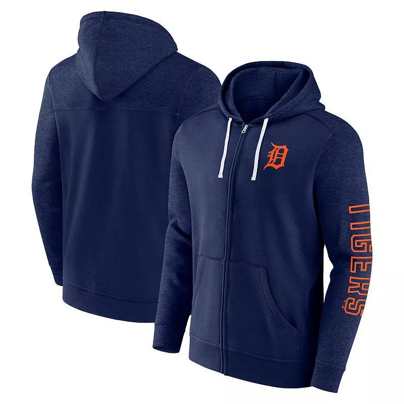 Mens Fanatics Branded Seattle Mariners Offensive Line Up Full-Zip Hoodie Blue Product Image