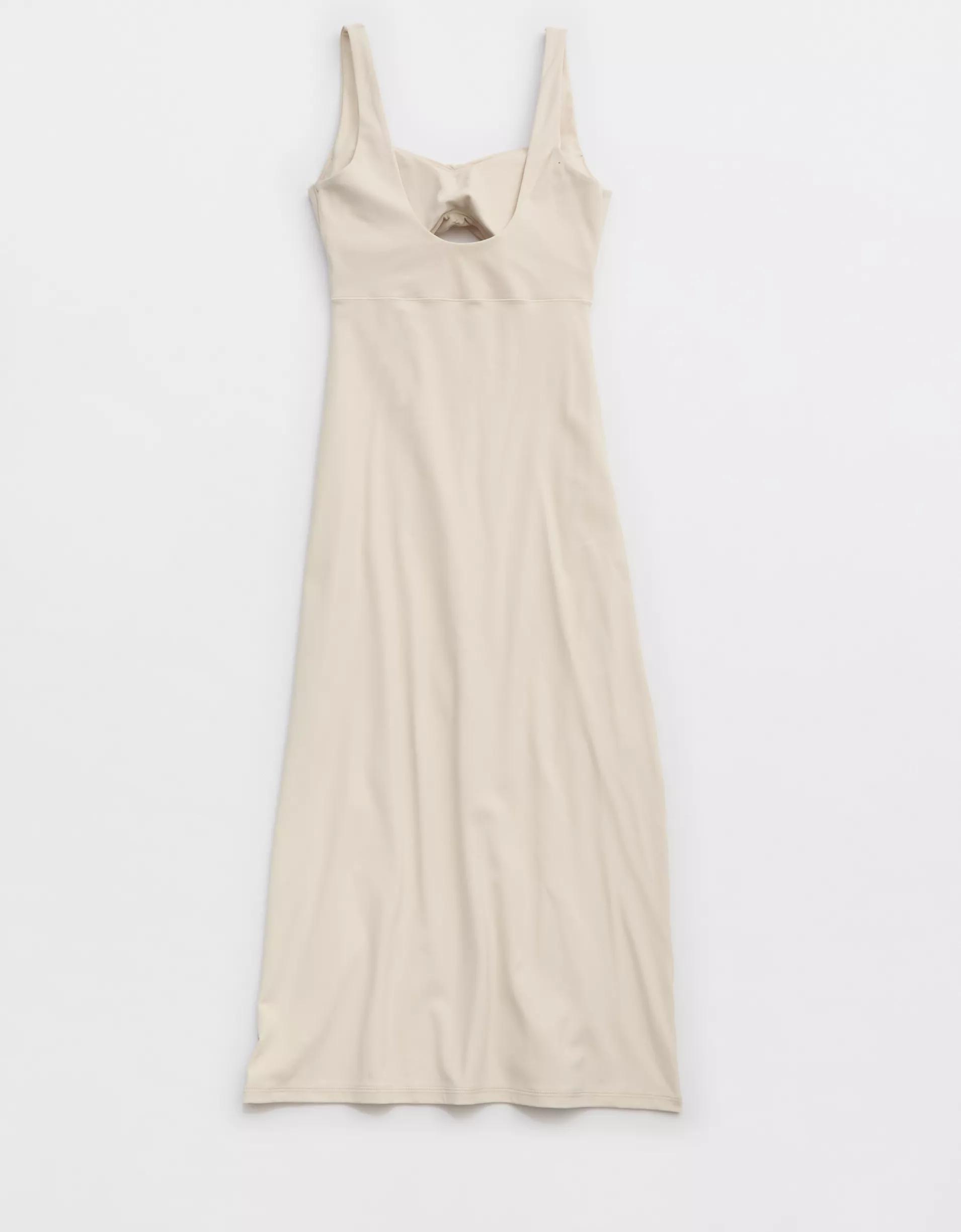 OFFLINE By Aerie Real Me XTRA Night Out Keyhole Midi Dress Product Image