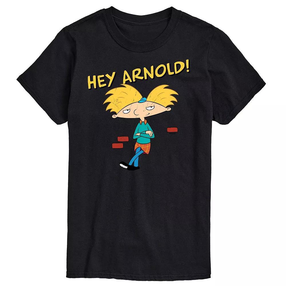 Big & Tall Hey Arnold! Cool Arnold Portrait Graphic Tee, Mens Product Image