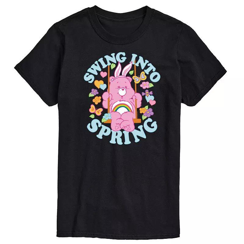 Mens Care Bears Swing Into Spring Graphic Tee Product Image