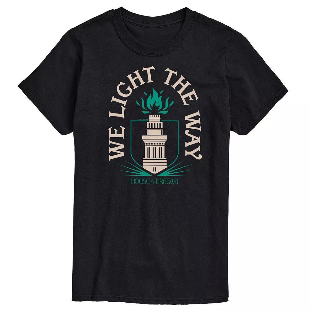 Mens House Of The Dragon We Light The Way Graphic Tee Product Image