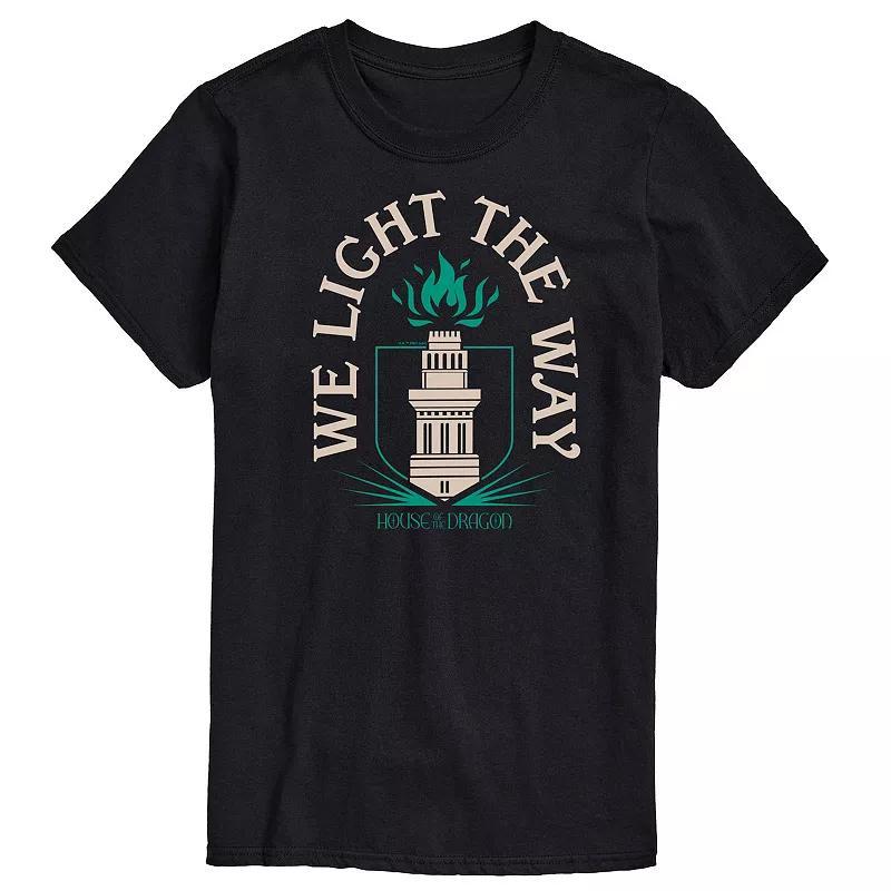 Mens House Of The Dragon We Light The Way Graphic Tee Product Image