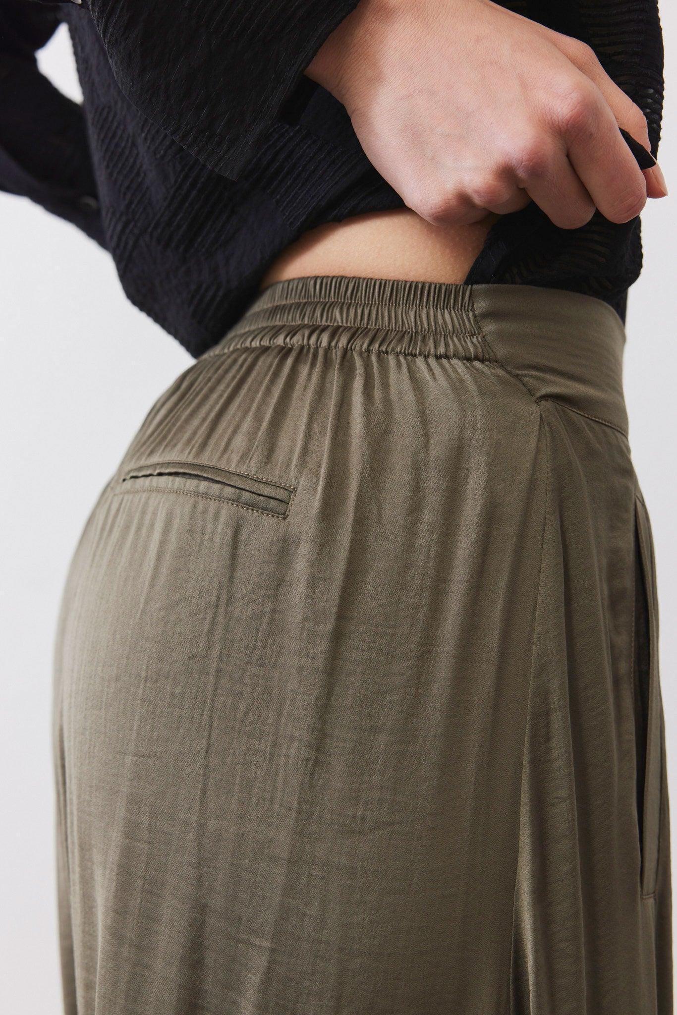 Slouchy Cropped Pants Product Image