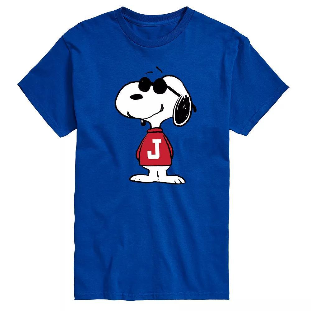 Mens Peanuts Joe Cool Pose Graphic Tee Product Image