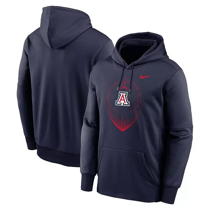 Men's Nike Black Georgia Bulldogs Football Icon Performance Fleece Pullover Hoodie, Size: 2XL Product Image