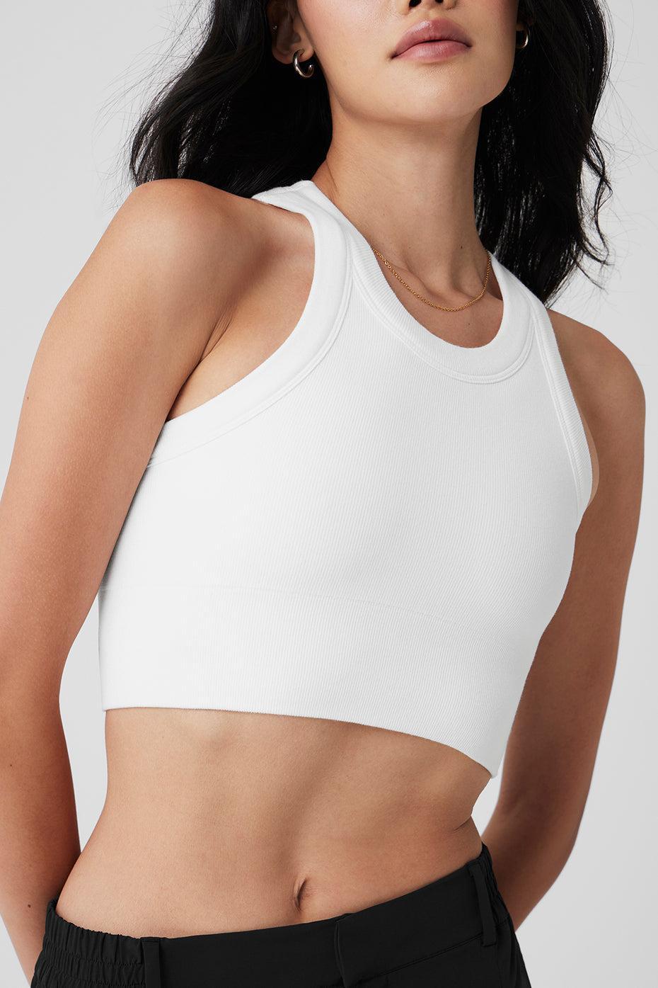 Alo Yoga | Seamless Delight High Neck Bra Tank Top Product Image