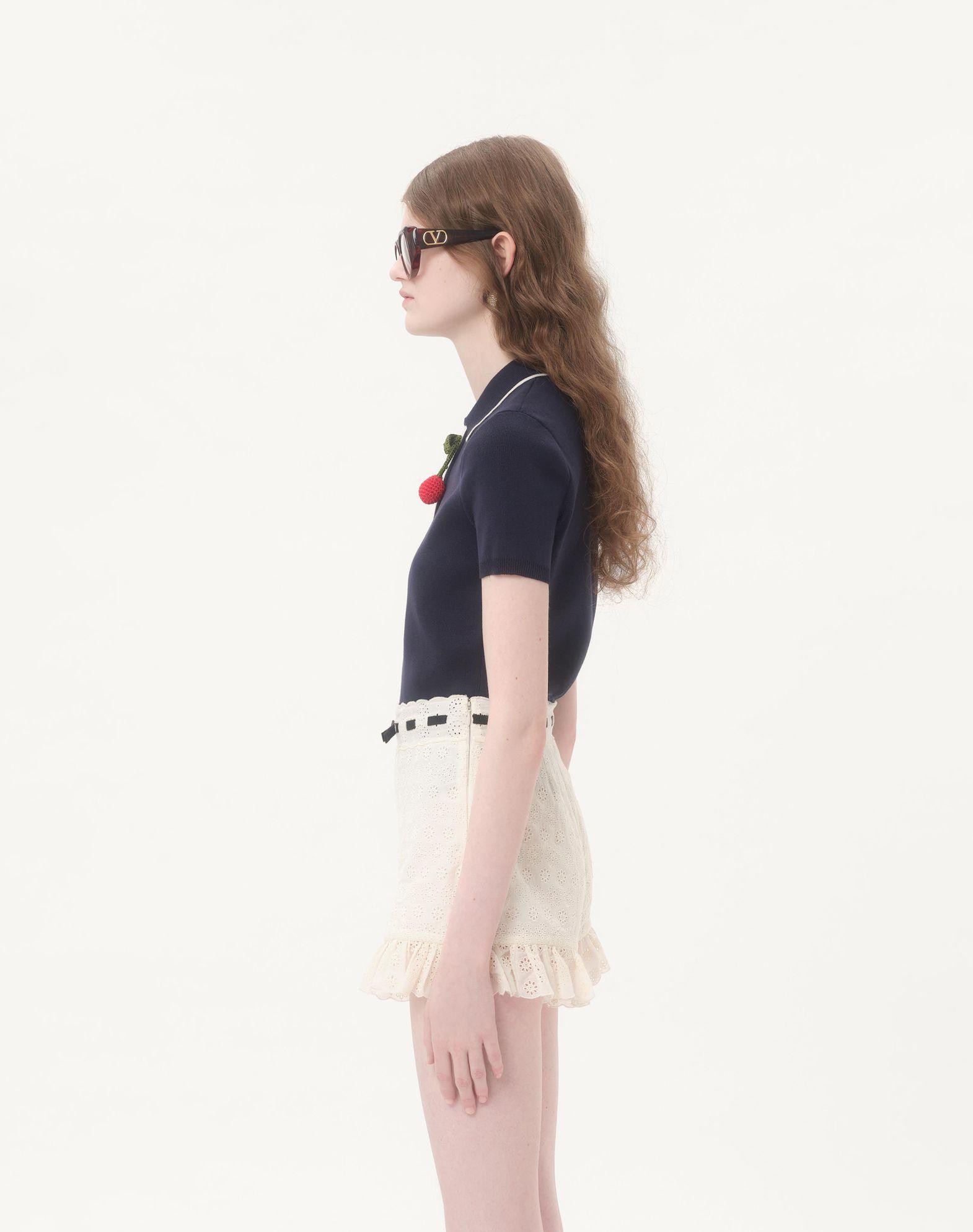 Cotton Top With Cherry Product Image