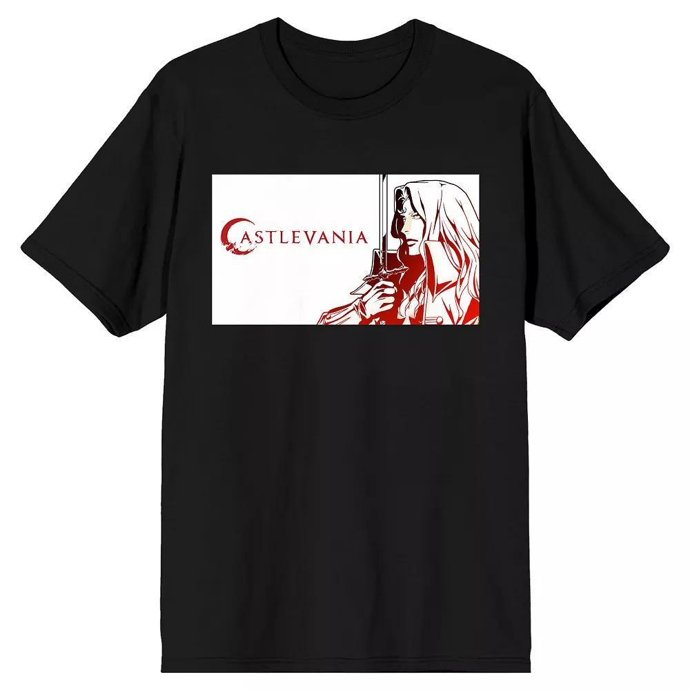 Men's Castlevania Alucard Graphic Tee, Size: XL, Black Product Image