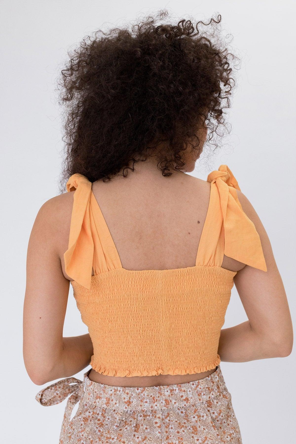 Montmartre Top - Cantaloupe Product Image