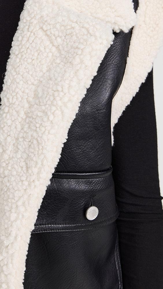 Avec Les Filles Sherpa Vest | Shopbop Product Image