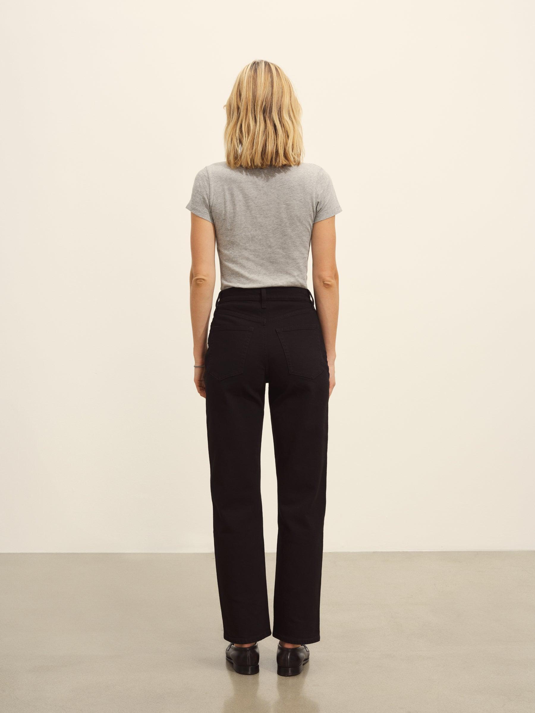 Graphite Pima Slim Crew Product Image