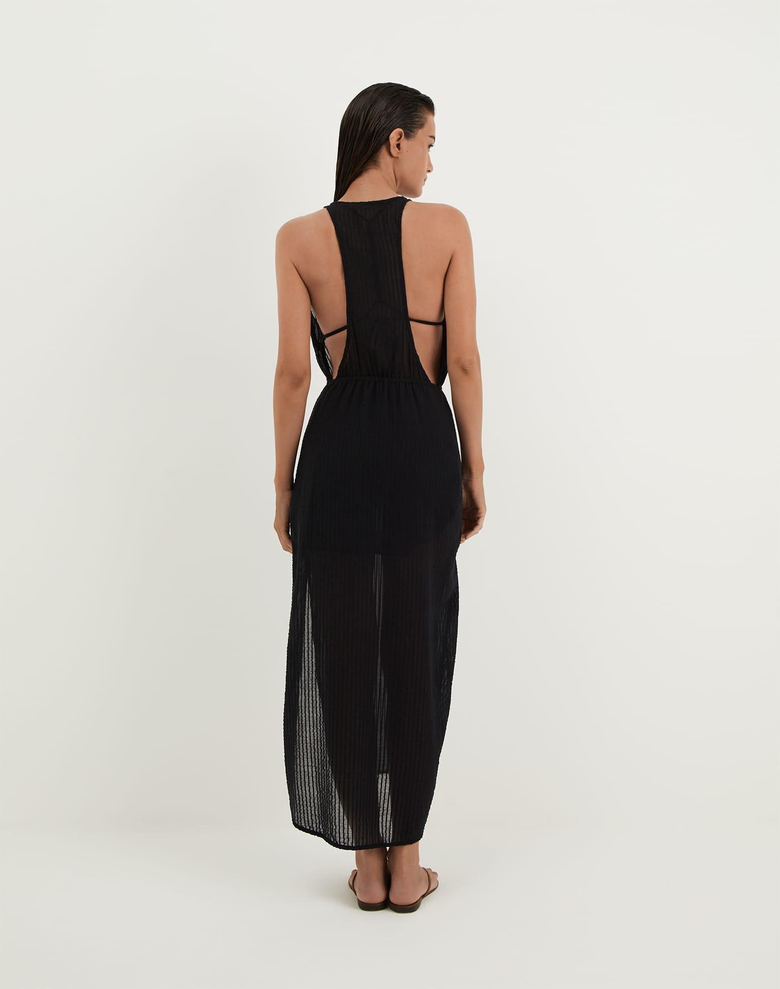 Ida Long Cover Up - Black Product Image