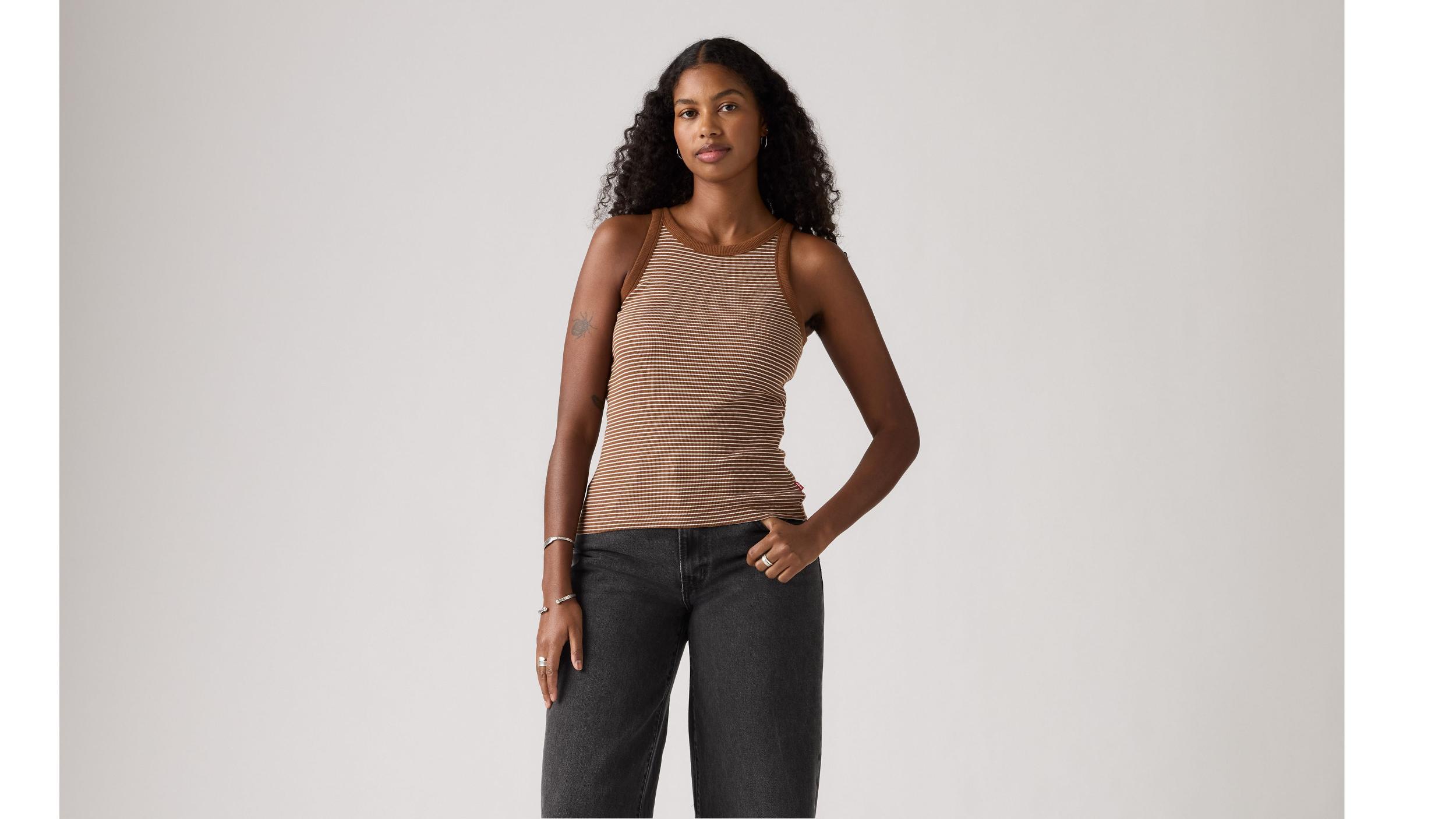 Essential Racer Tank Top Product Image
