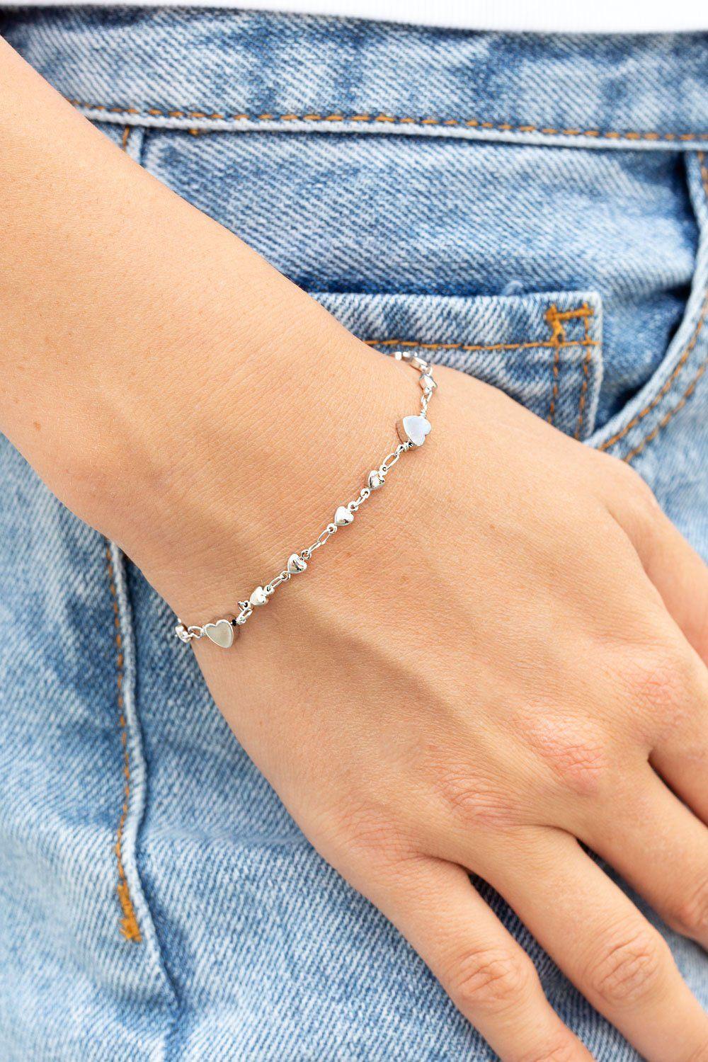 Heart Charm Bracelet Product Image