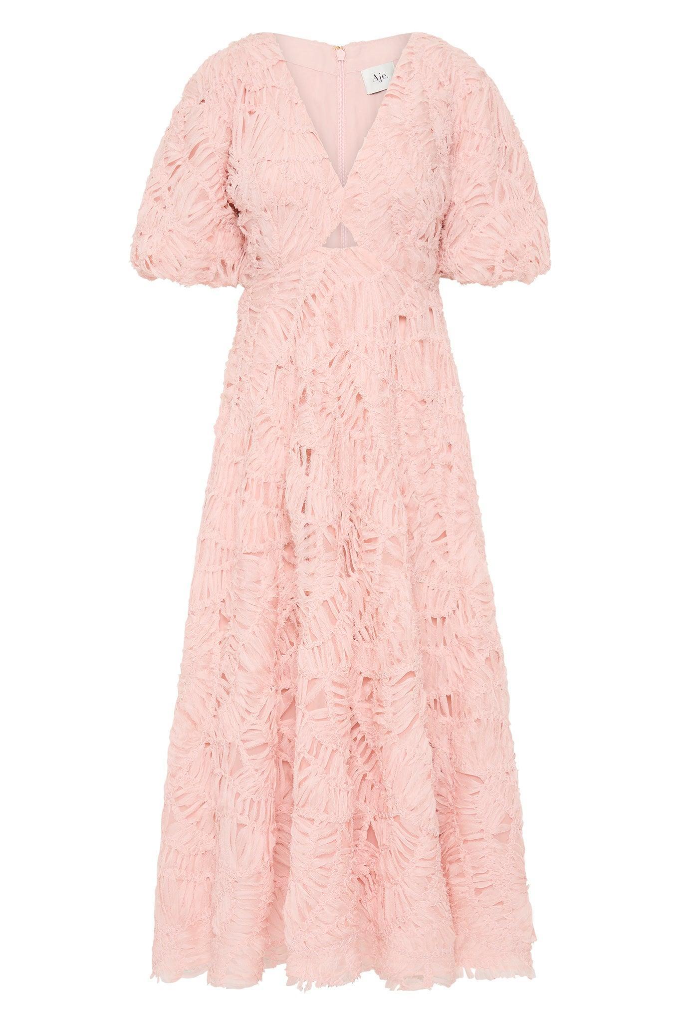 Florential Textured Midi Dress Product Image