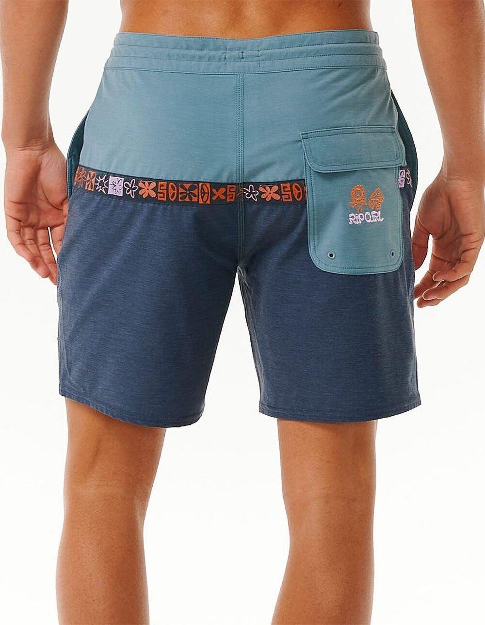 RIP CURL Saltwater Culture Fungi Layday Mens 18'' Boardshorts - NAVY Product Image