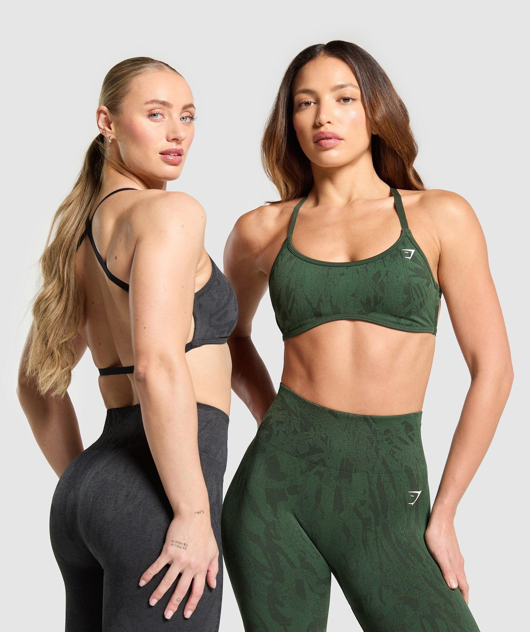 Adapt Camo Cross Back Sports Bra Product Image