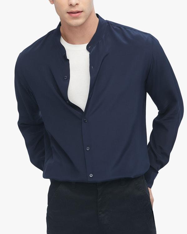 Business Formal Silk Shirt For Men Product Image