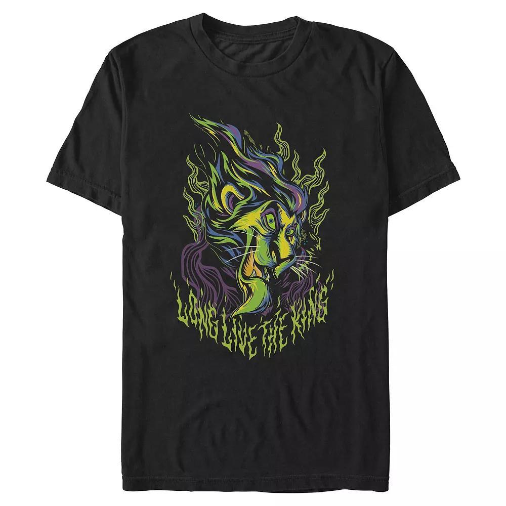 Disneys The Lion King Scar Long Live The King Mens Graphic Tee Product Image