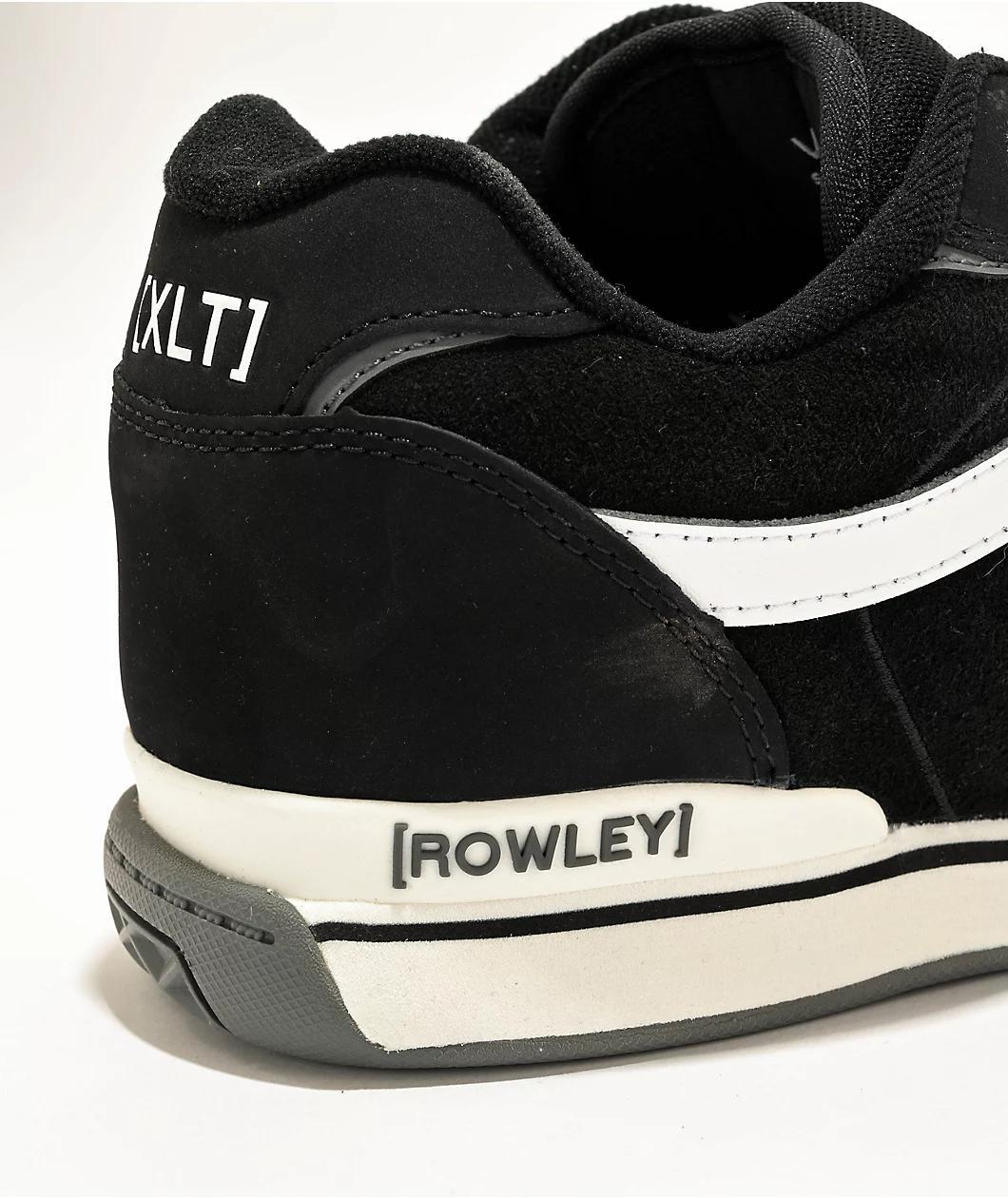 Vans Skate Rowley XLT Black & White Skate Shoes Product Image