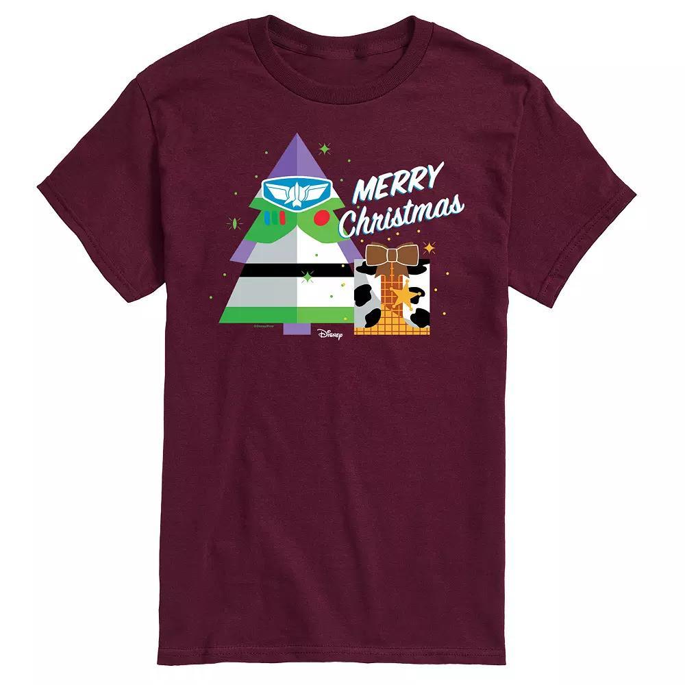 Disney / Pixars Toy Story Mens Merry Christmas Graphic Tee Product Image