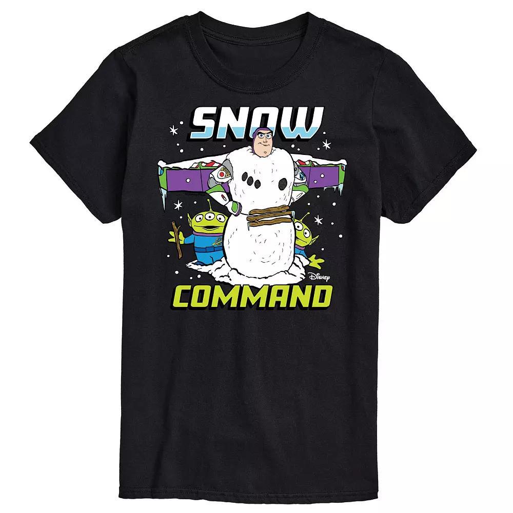 Disney / Pixars Toy Story Big & Tall Snow Command Graphic Tee, Mens Product Image