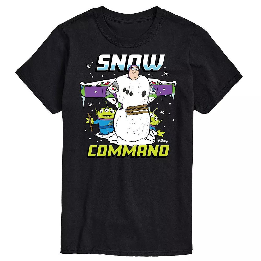 Disney / Pixars Toy Story Big & Tall Snow Command Graphic Tee, Mens Product Image