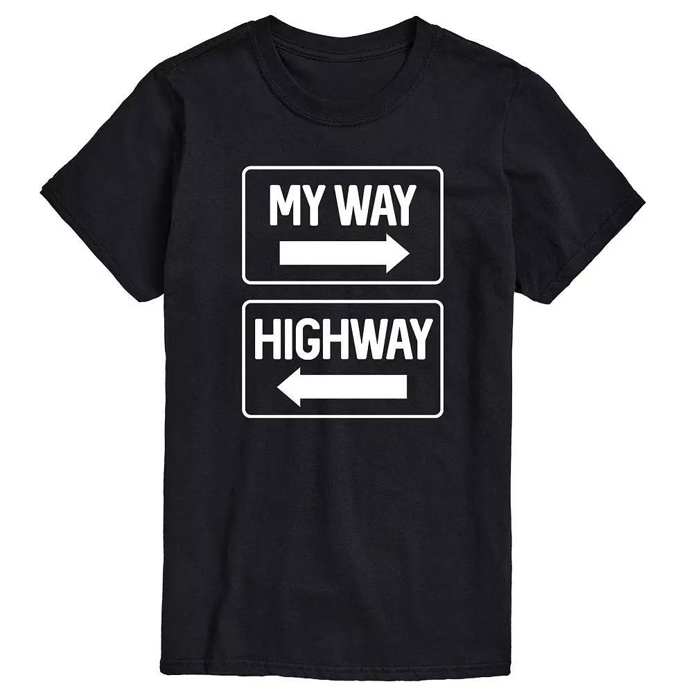 Mens My Way Highway Tee Product Image