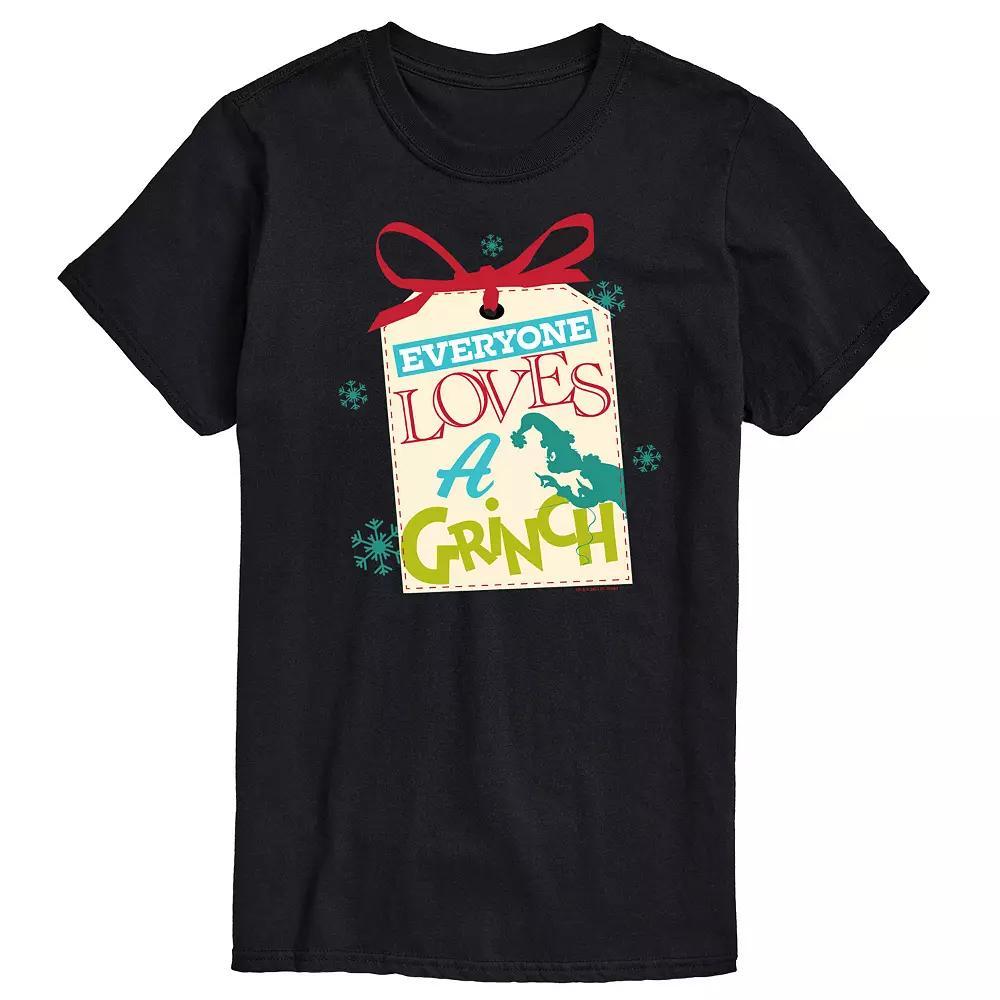 Mens Dr. Seuss The Grinch Everyone Loves A Grinch Graphic Tee Product Image