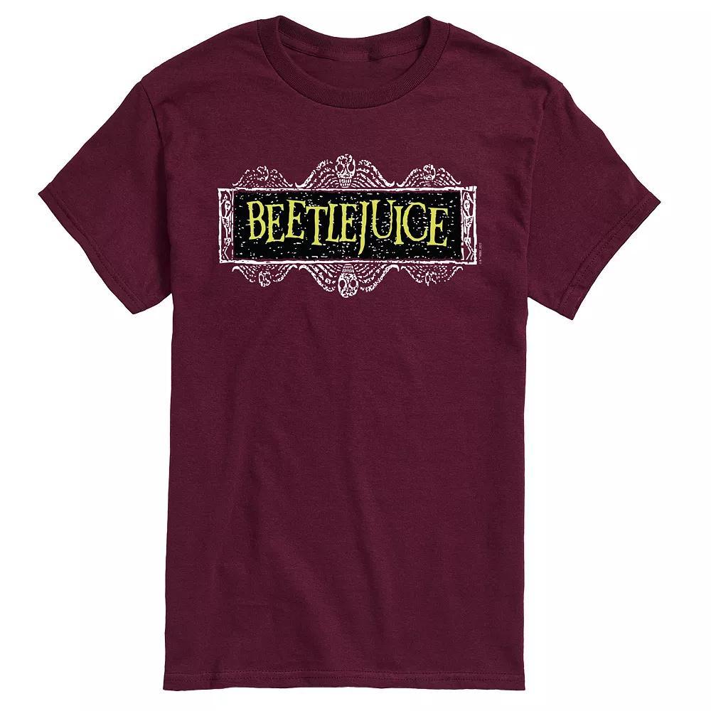 Men's Beetlejuice Logo Tee, Size: XL, Red Product Image