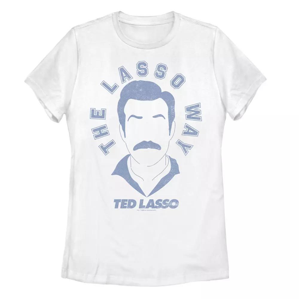 Juniors' Ted Lasso The Lasso Way Graphic Tee, Girl's, Size: Large, White Product Image