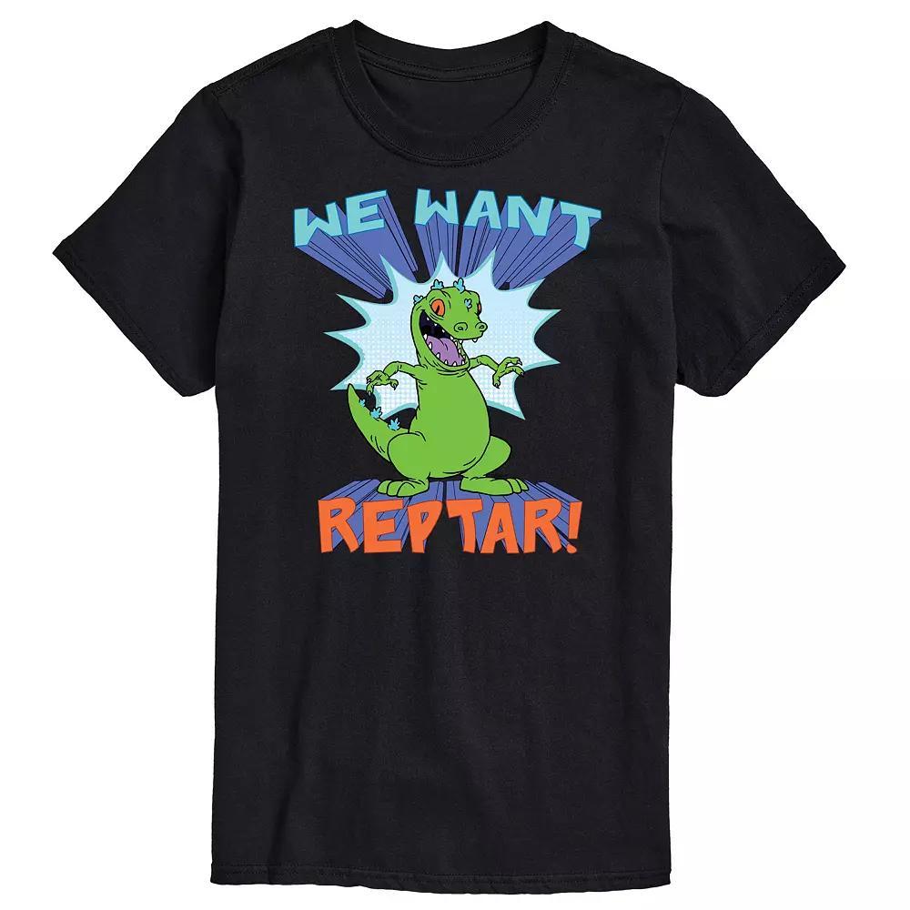 Big & Tall Rugrats We Want Reptar Graphic Tee, Mens Product Image
