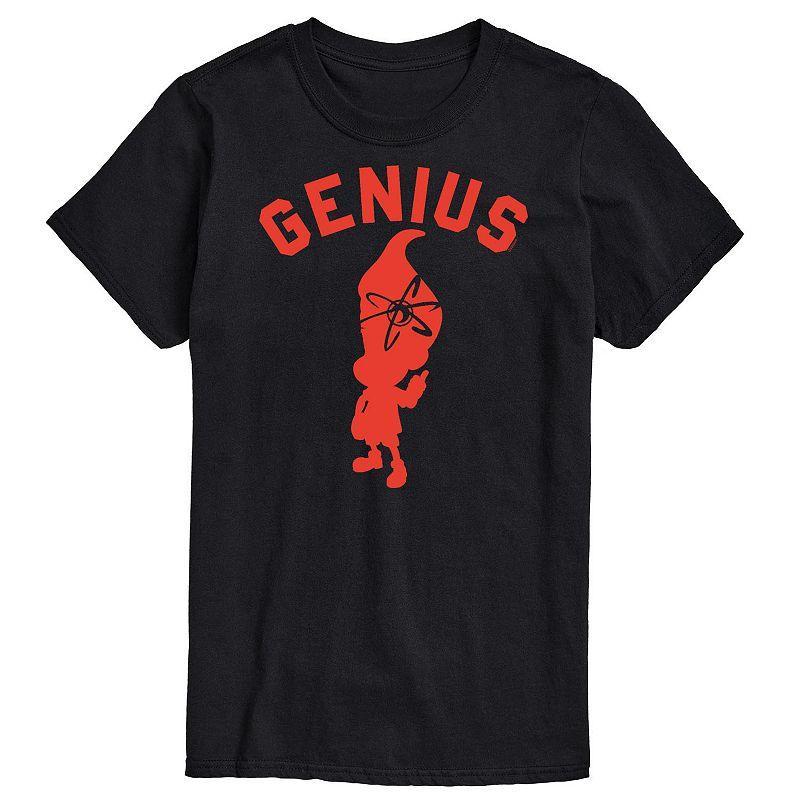Big & Tall Jimmy Neutron Genius Sillouhette Graphic Tee, Mens Product Image