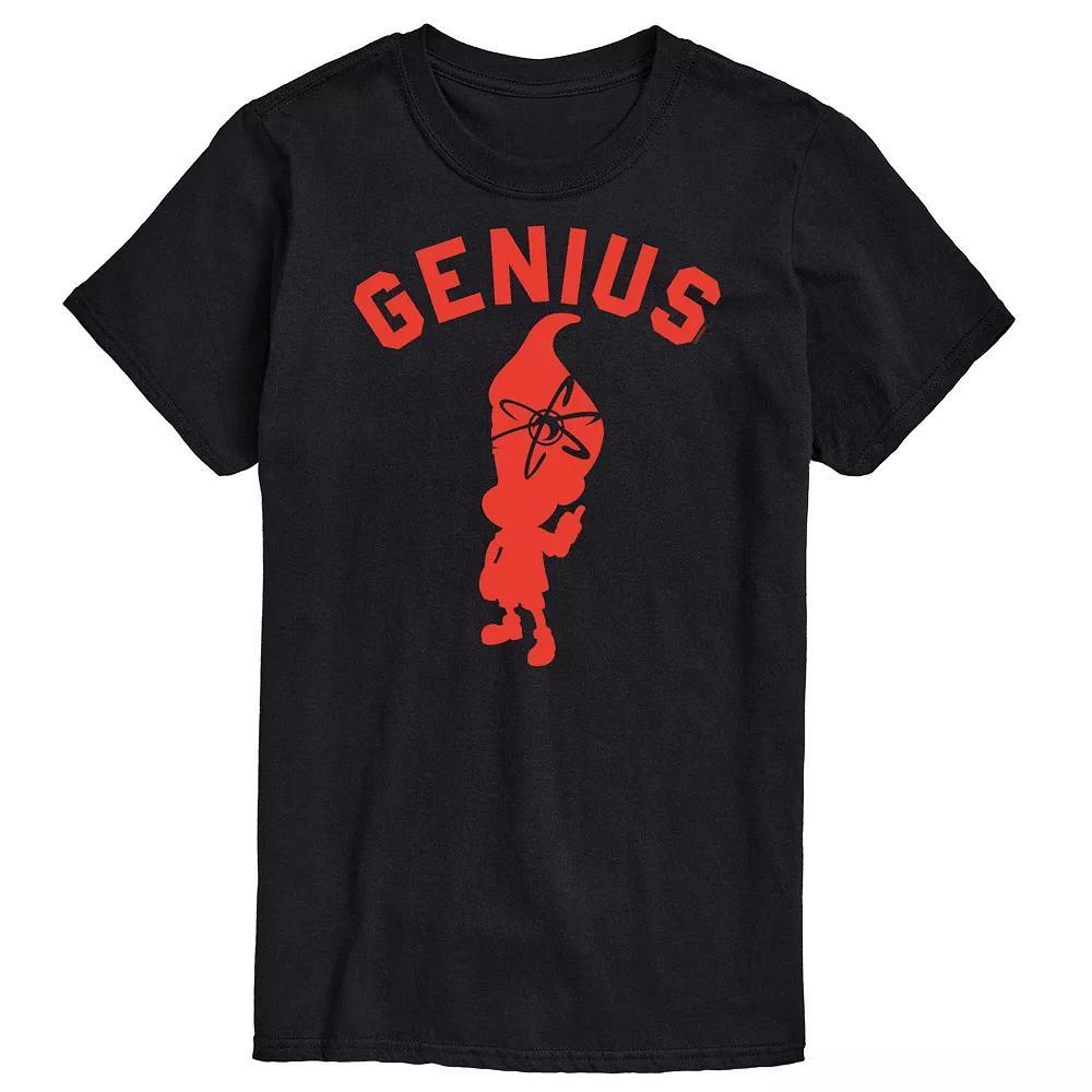 Big & Tall Jimmy Neutron Genius Sillouhette Graphic Tee, Mens Product Image