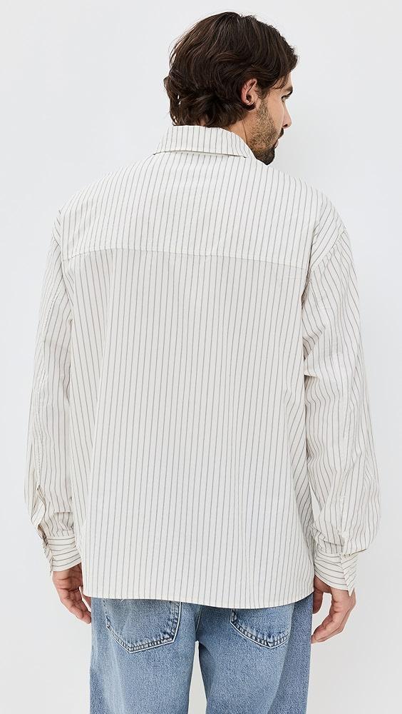 AGOLDE Aurel Striped Shirt | Shopbop Product Image