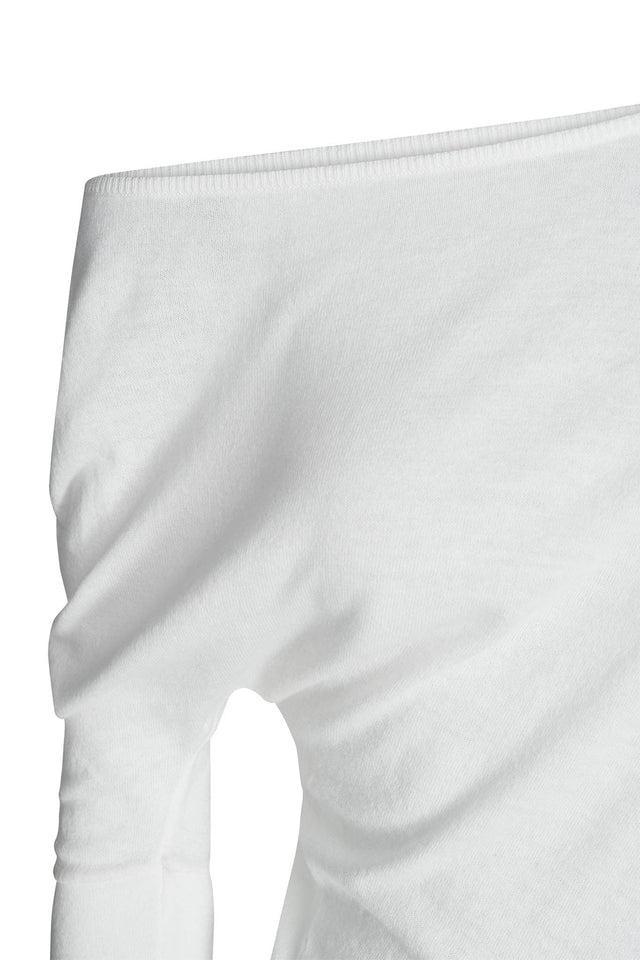 GISELLE TOP - WHITE : CREAM Product Image