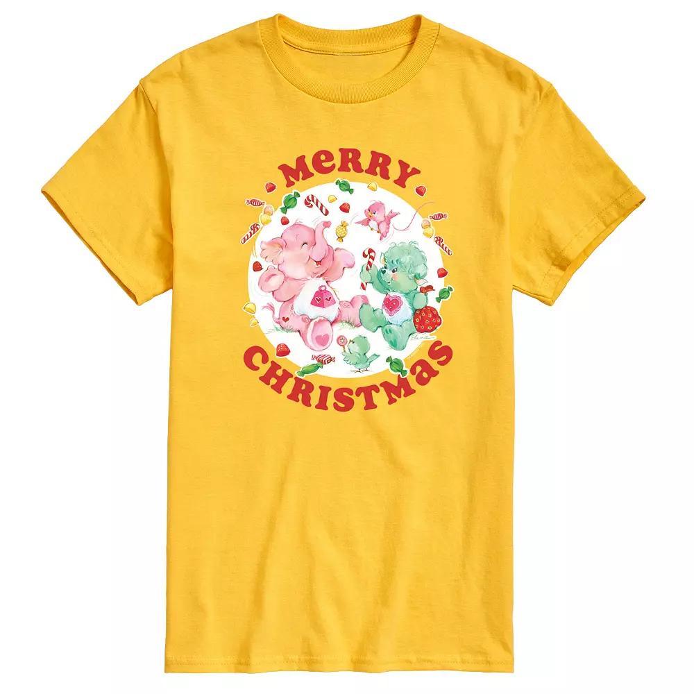 Mens Care Bears Merry Christmas Cousins Graphic Tee Product Image
