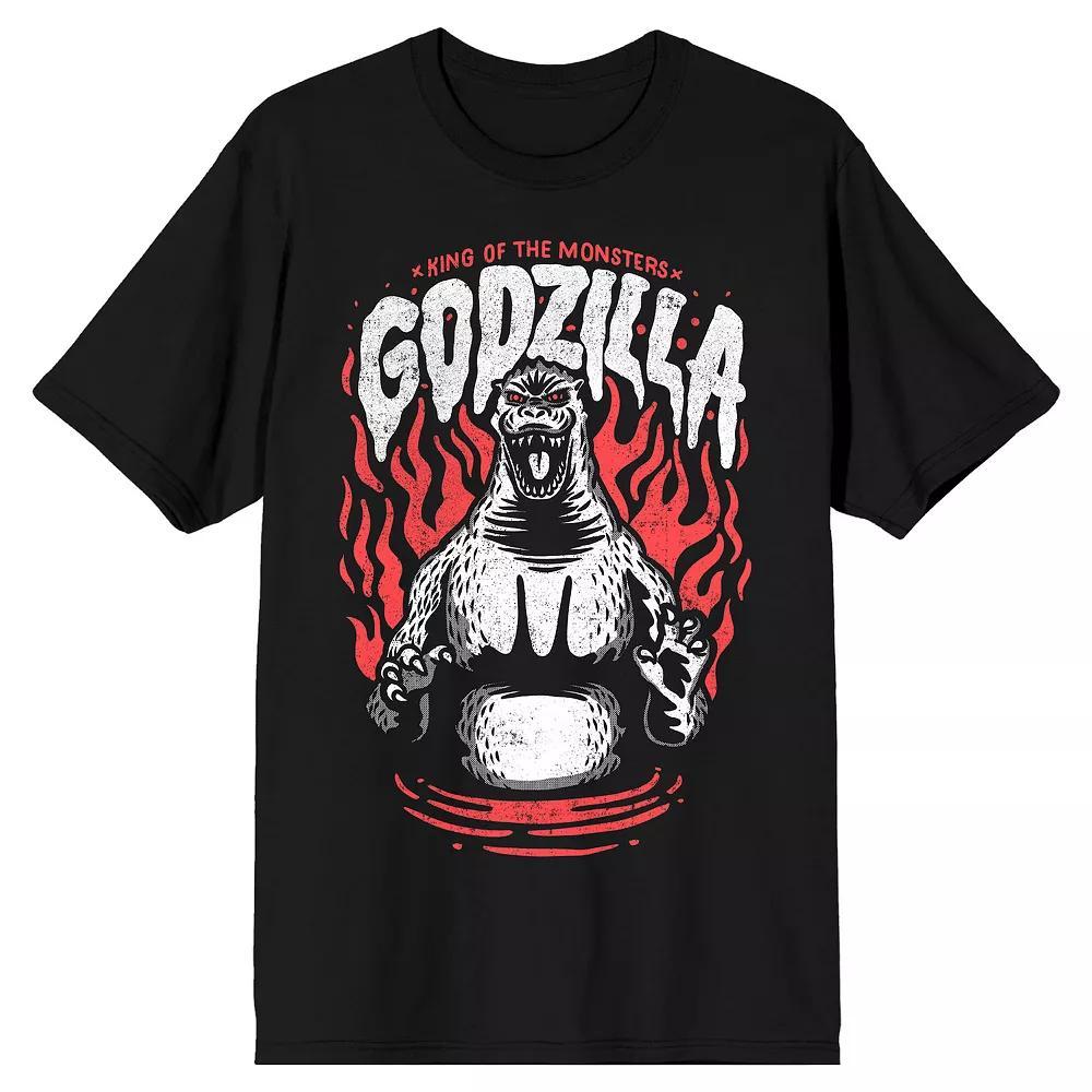 Men's Godzilla Classic King of the Monsters Graphic Tee, Size: XL, Black Product Image