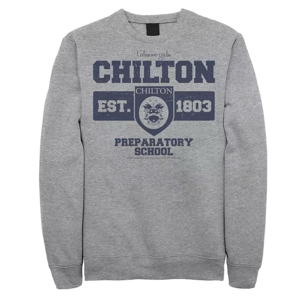 Men's Gilmore Girls Chilton Preparatory School Est. 1803 Sweatshirt, Size: XL, Athletic Grey Product Image