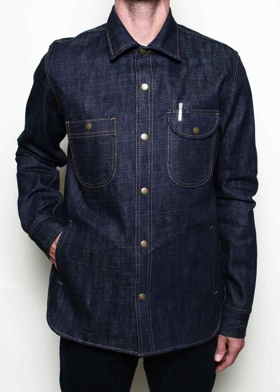 Service Shirt // 13.5oz Cryptic Indigo Product Image